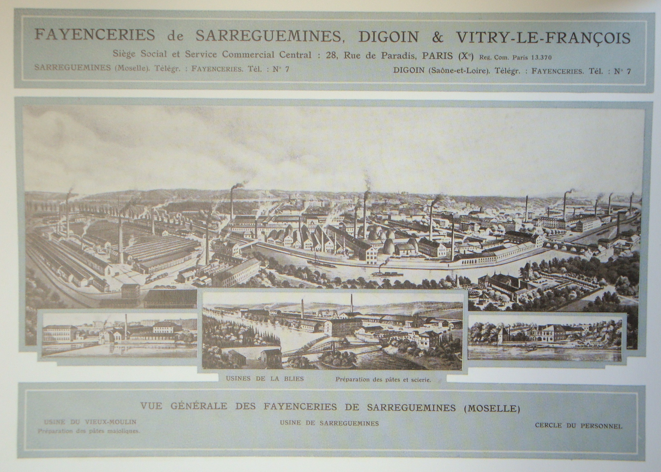 Pair of Sarreguemines Wall Panels